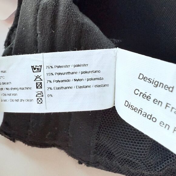 NWT Simone Perele 1948 Collection Limited Edition Padded Demi Bra Black Size 36C - Picture 15 of 15